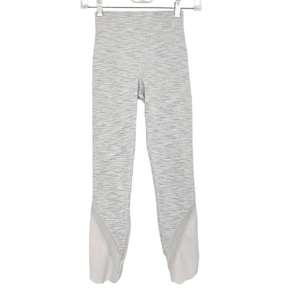 Lululemon Wunder Under Leggings Womens Size 2 XS Scalloped Hem High-Rise Crop - Picture 1 of 13